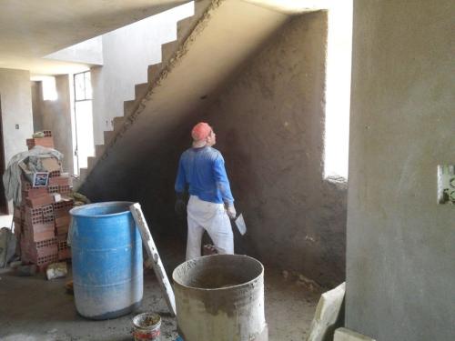 Completing 'under' the stairs