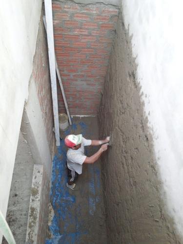  Finishing the last major large area in interior